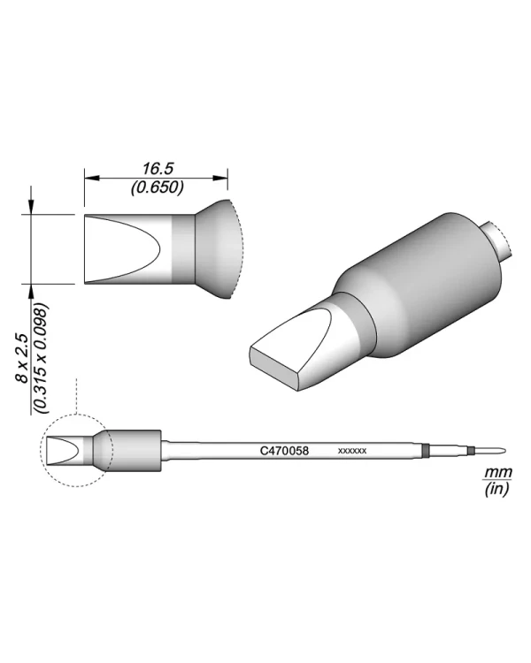 Elewant_Grot_wkrętakowy_8.00x2.5mm_JBC_C470058