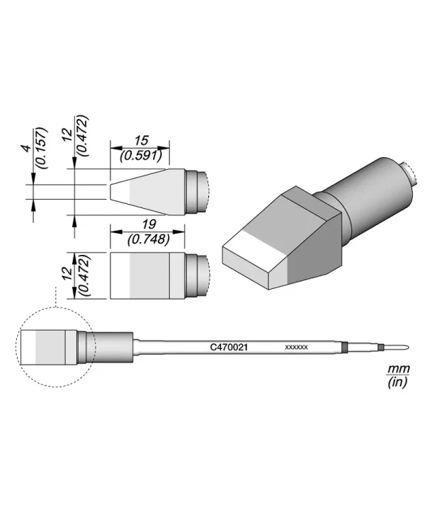 Elewant_Grot_wkrętakowy_12.00x4.00mm_JBC_C470021
