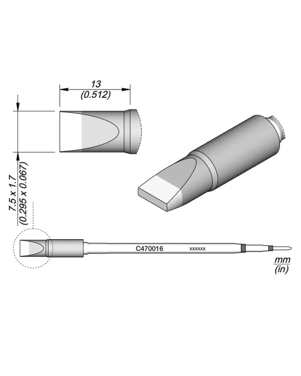 Elewant_Grot_wkrętakowy_7.50x1.40mm_JBC_C470016.webp
