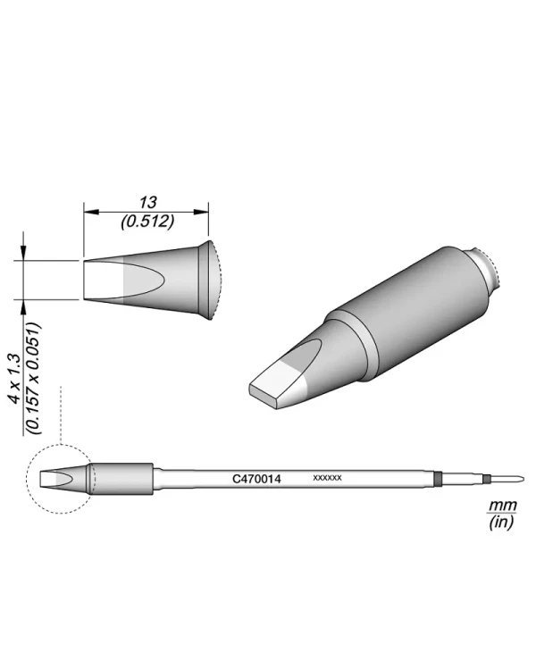 Elewant_Grot_wkrętakowy_4.00x1.30mm_JBC_C470014
