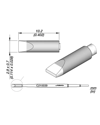 Elewant_Grot_wkrętakowy_2.90x0.70mm_JBC_C210039