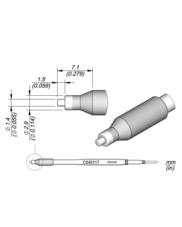 Elewant_Grot_do_lutowania_przelotowego_1.40mm_JBC_C245117