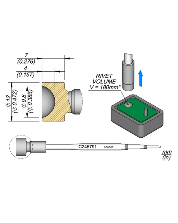 Elewant_Grot_do_nitów_z_tworzyw_sztucznych_10.0mm_JBC_C245791