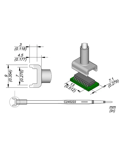 Elewant_Grot_podwójny_13.00x7.10mm_JBC_C245222_Long