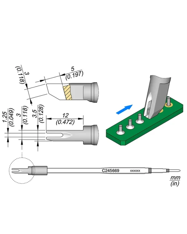 Elewant_Grot_do_elementów_przewlekanych_1.25mm_JBC_C245669_Long