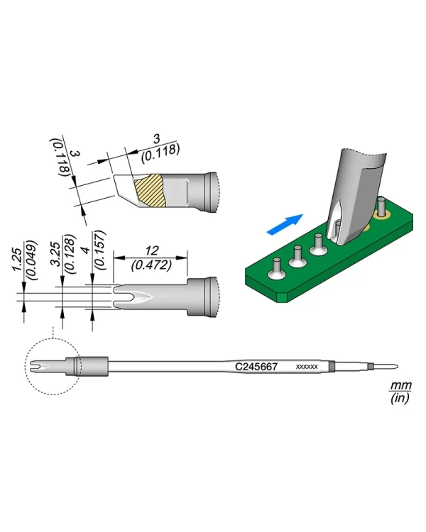 Elewant_Grot_do_elementów_przewlekanych_1.25mm_JBC_C245667_Long