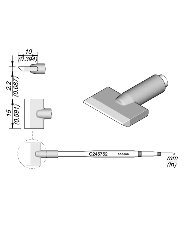 Elewant_Grot_łopatka_15.00x2.20mm_JBC_C245752