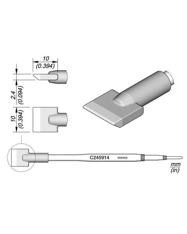 Elewant_Grot_łopatka_10.00x2.40mm_JBC_C245914