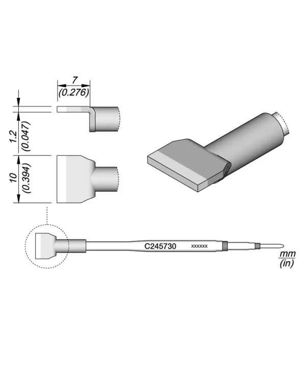 Elewant_Grot_łopatka_10.00x1.20mm_JBC_C245730