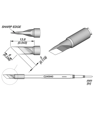 Elewant_Grot_nóż_6.00x3.00mm_JBC_C245940
