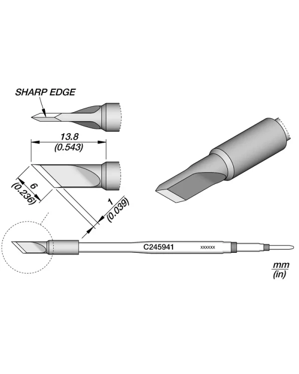 Elewant_Grot_nóż_6.00x1.00mm_JBC_C245941