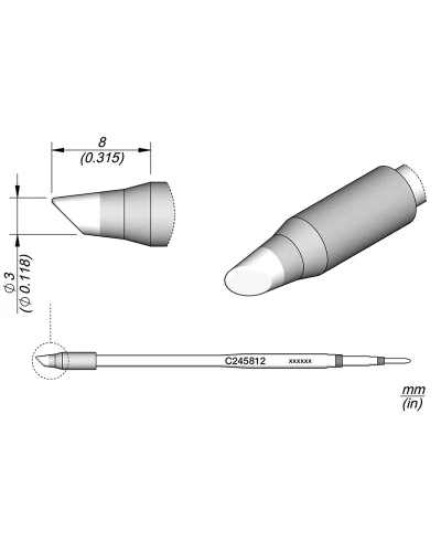 Grot_stozkowy_sciety_3.00mm_JBC_C245812_Long