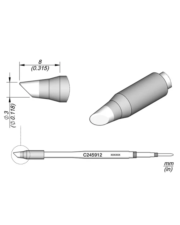 Grot_stozkowy_sciety_3.00mm_JBC_C245912