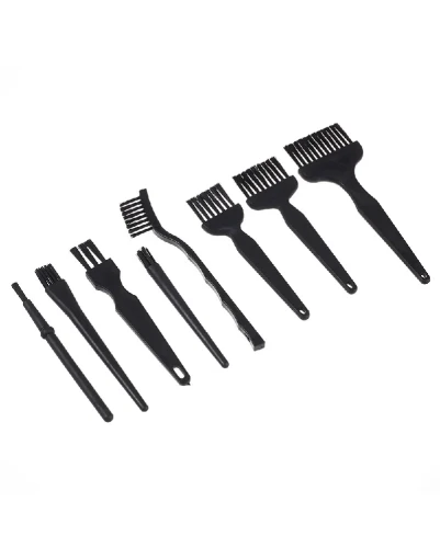 Elewant_Zestaw_8 szczotek_pedzli_ESD_antystatycznych_brush_antistatic_DIY_PCB_serwis_naprawa_2.webp